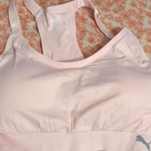 Puma Light Pink Sports Bra
